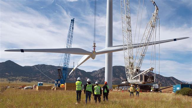 Wind farm in Kenya